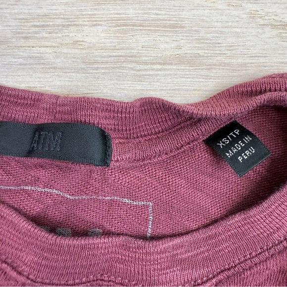 ATM Anthony Thomas Melillo Schoolboy Jersey Crewneck - Picture 5 of 5